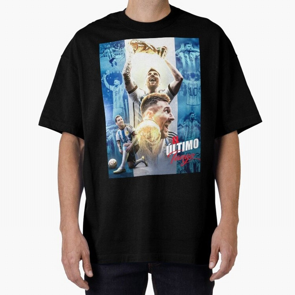 El Ultimo Tango Premium T-Shirt Back Your Heroes with Global Football Passion for FIFA World Cup 2026 USA Canada Mexico, Capturing Cristiano Ronaldo, Haaland and CR7, Argentina and Brazil, Global Supporter Spirit, Legendary Goals, National Colors