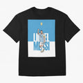 Lionel Messi - Iconic Soccer Legend Graphic T-Shirt Celebrate Every Goal in FIFA World Cup 2026 USA Canada Mexico Spirit, Driven by Spain and Netherlands, Neymar, Haaland and Cristiano Ronaldo, Sports Nostalgia, International Competition, Famous
