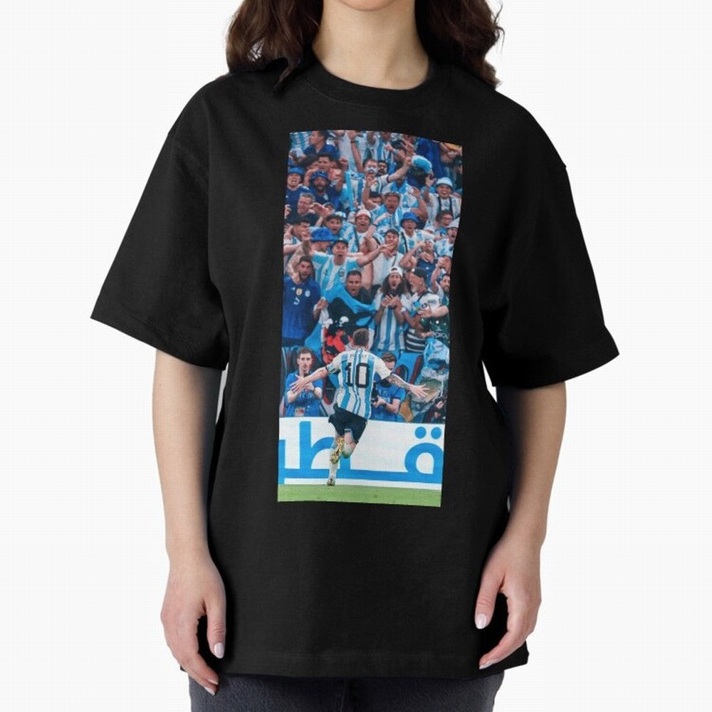 Lionel Messi world cup Premium T-Shirt Join the Countdown to FIFA World Cup 2026 Spirit, Made for Portugal, Spain and Germany, Neymar, Haaland and Cristiano Ronaldo, Sports Nostalgia, International Competition, Famous Players and Unforgettable