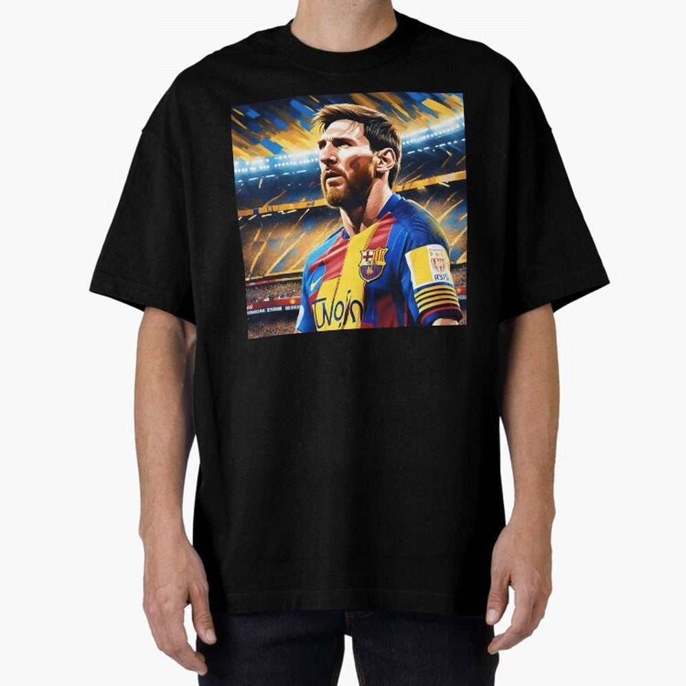Lionel Messi Premium T-Shirt Celebrate Soccer Greatness during FIFA World Cup 2026 USA Canada Mexico for Fans of Mbappe and England, France and Netherlands, Bringing Goal Celebration Energy, Supporter Heritage, Football Icons and Worldwide