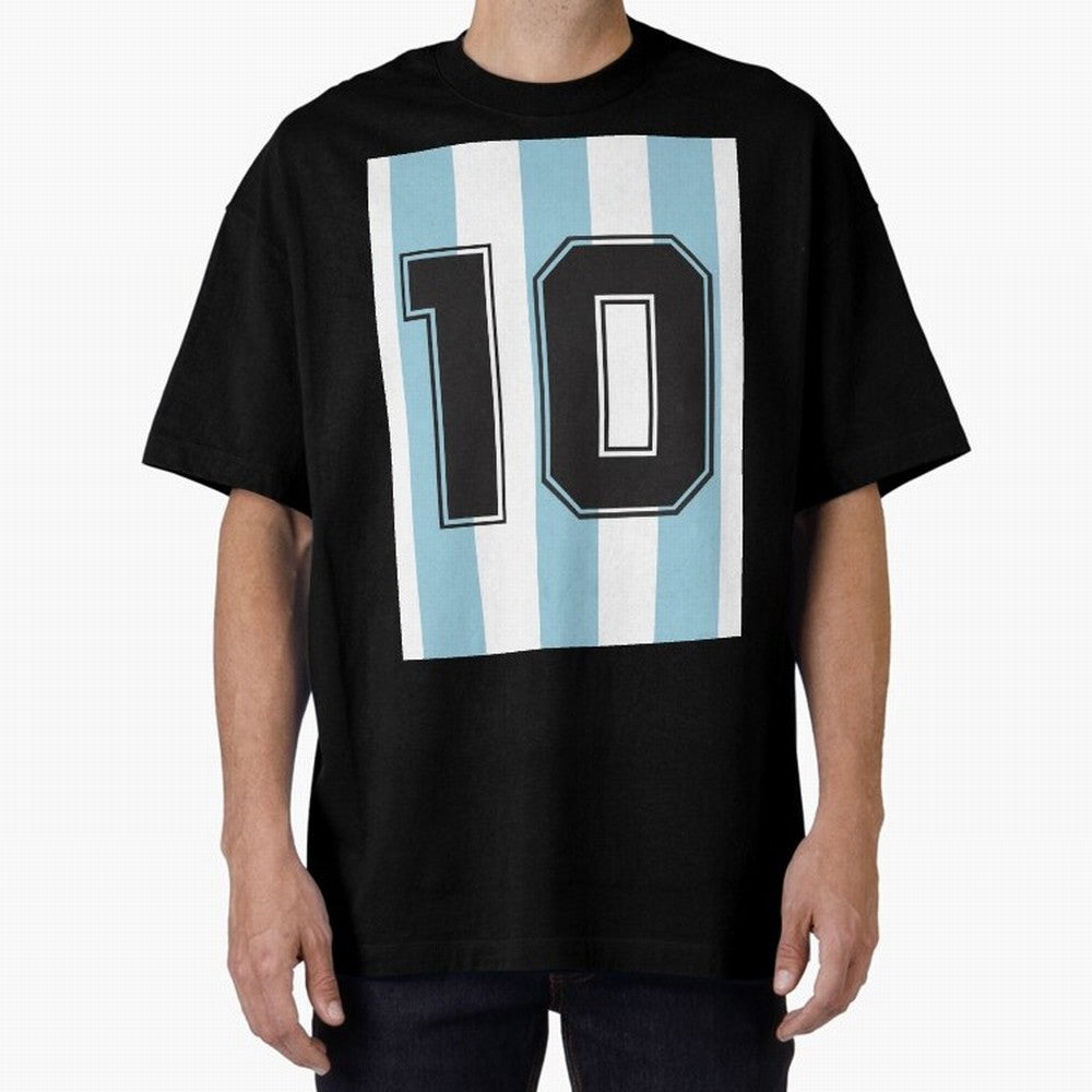 10 Argentina Classic T-Shirt Embrace FIFA World Cup 2026 with Mbappe and Neymar, Spain Energy, Sports Nostalgia, International Competition, Famous Players and Unforgettable Victories; Made for Collectors Who Enjoy Iconic Players, Country Pride,