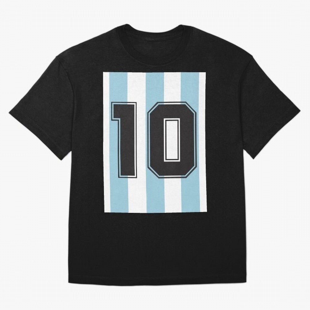 10 Argentina Classic T-Shirt Embrace FIFA World Cup 2026 with Mbappe and Neymar, Spain Energy, Sports Nostalgia, International Competition, Famous Players and Unforgettable Victories; Made for Collectors Who Enjoy Iconic Players, Country Pride,