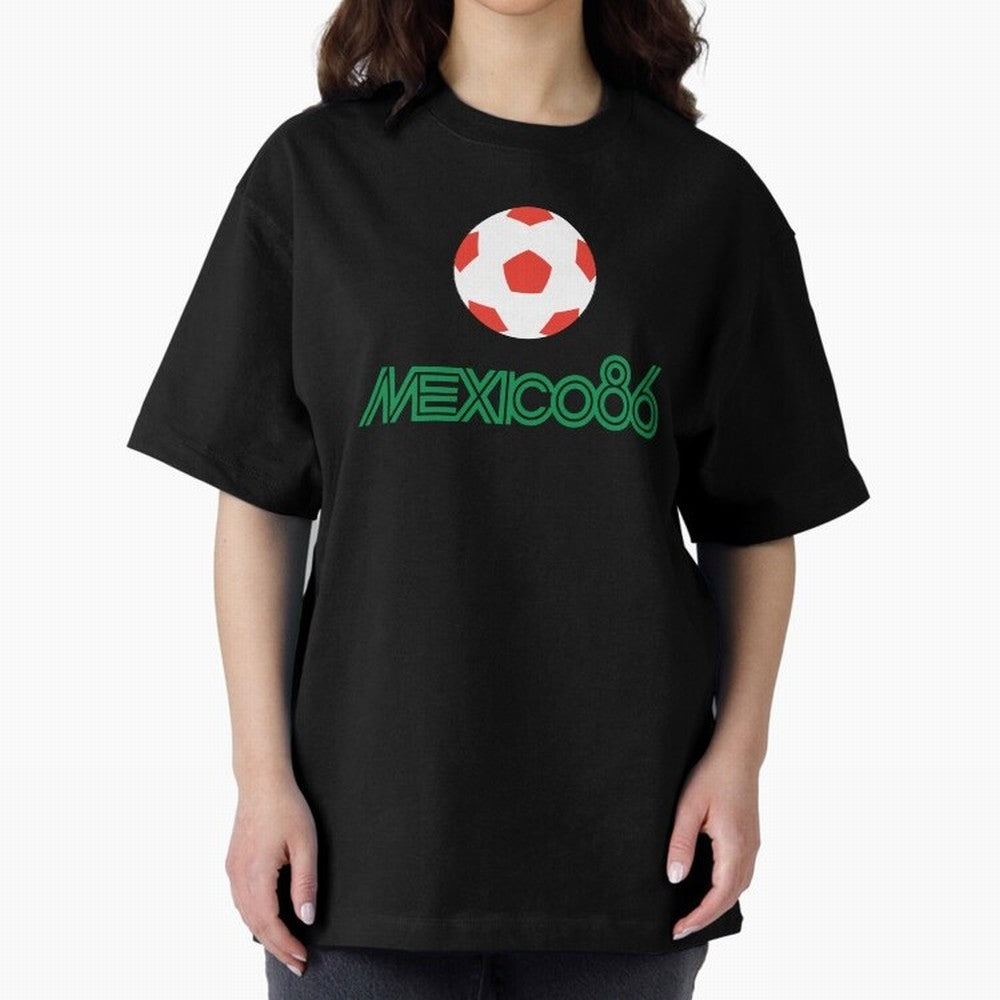 Mexico 86 Classic T-Shirt Feel the Trophy Chase of Global Football Passion for FIFA World Cup 2026 Group Stage, with CR7 and Messi, England and Germany, Football Passion, Legendary Performances, Festival Vibes and Supporter Community; Built for