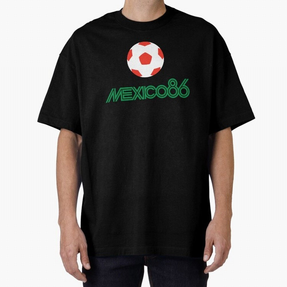Mexico 86 Classic T-Shirt Feel the Trophy Chase of Global Football Passion for FIFA World Cup 2026 Group Stage, with CR7 and Messi, England and Germany, Football Passion, Legendary Performances, Festival Vibes and Supporter Community; Built for
