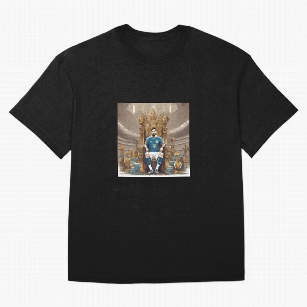 Messi Argentina Futbol Soccer King T-Shirt Classic T-Shirt Celebrate Fan Favorites in Match Day Hype around FIFA World Cup 2026 Group Stage, Messi, CR7 and Mbappe, Germany, Sports Nostalgia, International Competition, Famous Players and