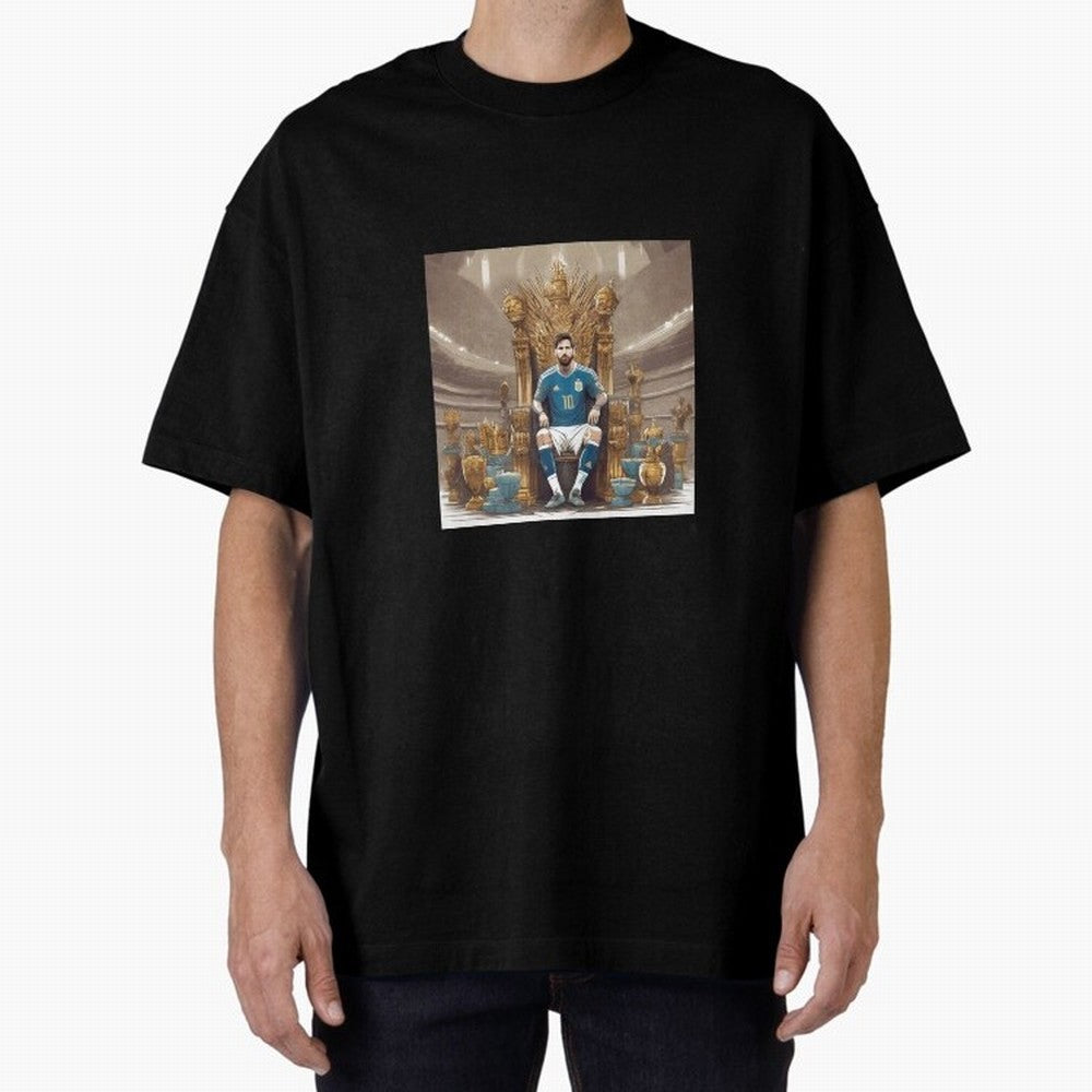 Messi Argentina Futbol Soccer King T-Shirt Classic T-Shirt Celebrate Fan Favorites in Match Day Hype around FIFA World Cup 2026 Group Stage, Messi, CR7 and Mbappe, Germany, Sports Nostalgia, International Competition, Famous Players and