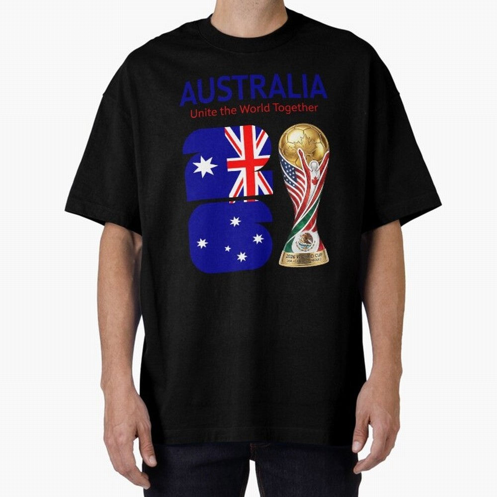 World Cup 2026, AUSTRALIA Classic T-Shirt Relive Legendary Nights from FIFA World Cup 2026 Group Stage Spirit, Connected to France and Portugal, Neymar, Supporter Pride, Iconic Celebrations, Legendary Names and Global Match Day Energy; Ideal for
