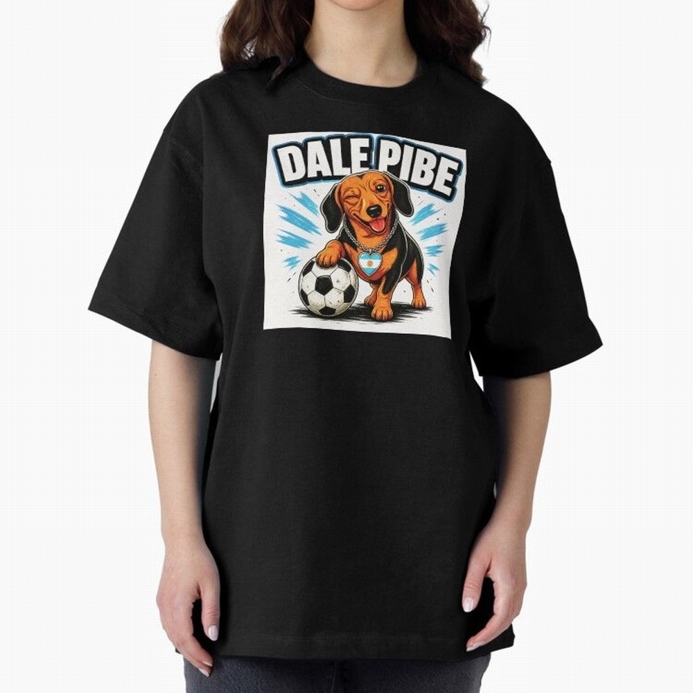 Argentine Soccer Dachshund - Dale Pibe Classic T-Shirt Celebrate the FIFA World Cup 2026 Group Stage Journey through Haaland Highlights, France Pride, Game Day Rituals, Football Legends, Country Pride and the Road to the Final; Built for Supporters