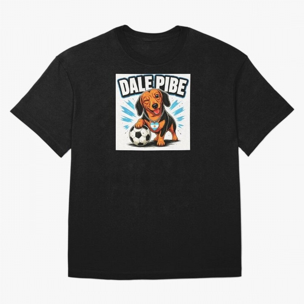 Argentine Soccer Dachshund - Dale Pibe Classic T-Shirt Celebrate the FIFA World Cup 2026 Group Stage Journey through Haaland Highlights, France Pride, Game Day Rituals, Football Legends, Country Pride and the Road to the Final; Built for Supporters