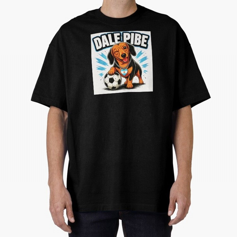 Argentine Soccer Dachshund - Dale Pibe Classic T-Shirt Celebrate the FIFA World Cup 2026 Group Stage Journey through Haaland Highlights, France Pride, Game Day Rituals, Football Legends, Country Pride and the Road to the Final; Built for Supporters