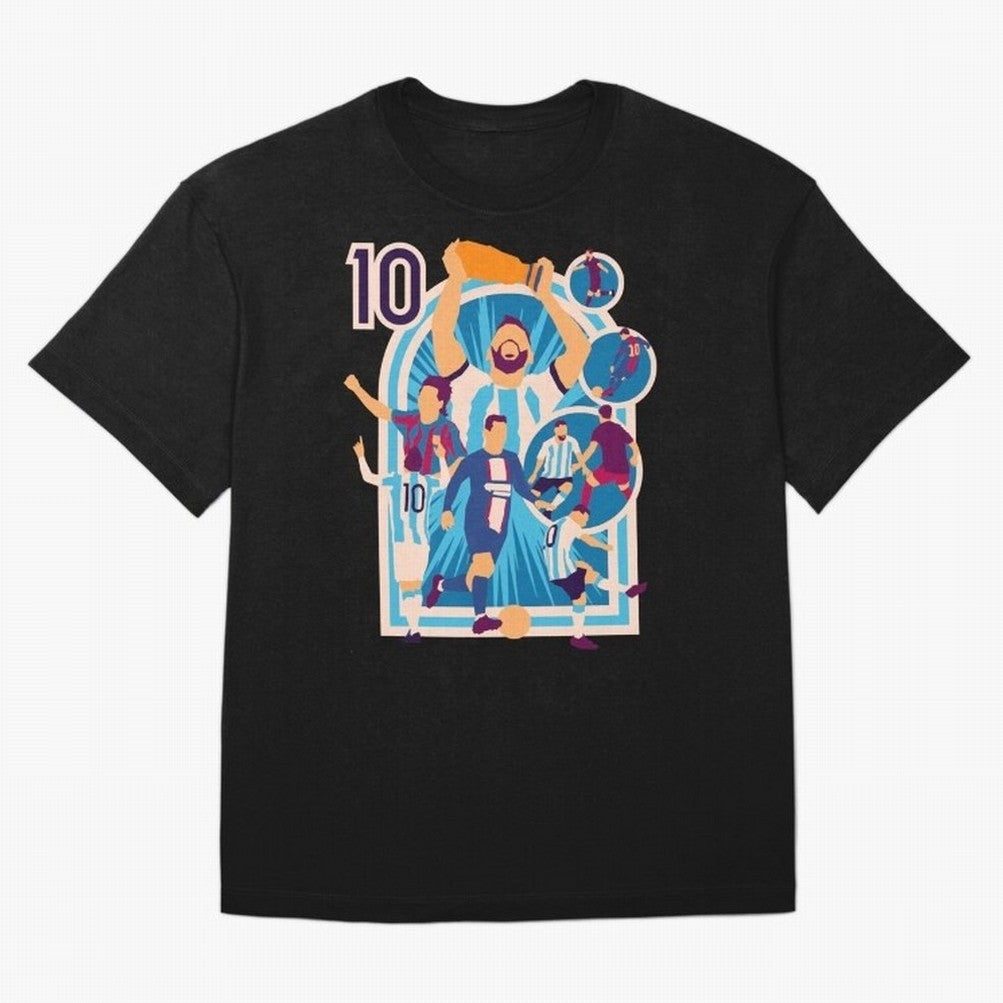Messi - The Goat Classic T-Shirt Carry National Pride through FIFA World Cup 2026 USA Canada Mexico for Fans of Messi, CR7 and Mbappe and France and Portugal, Bringing Champion Mindset, Group Stage Buzz, Knockout Tension and Passionate Fan Culture;