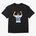 Messi Classic T-Shirt Bring Stadium Energy to FIFA World Cup 2026 with Haaland, Portugal, Spain and Germany Energy, Goal Celebration Energy, Supporter Heritage, Football Icons and Worldwide Tournament Joy; Great for Watch Parties, Sports Bars,