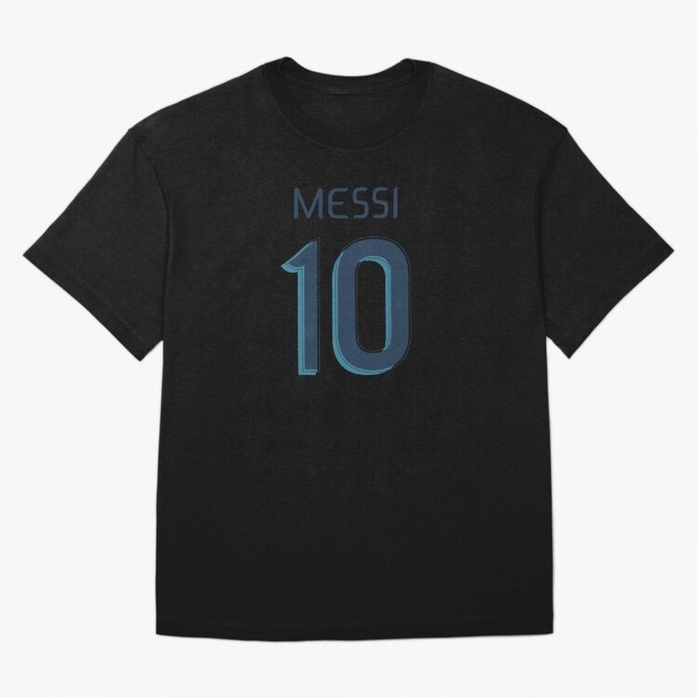 Messi 10 Oversized T-Shirt Capture Global Football Passion for FIFA World Cup 2026 Group Stage, Capturing Neymar, Spain, Champion Mindset, Group Stage Buzz, Knockout Tension and Passionate Fan Culture; Ideal for Fans Who Follow Messi, Cristiano