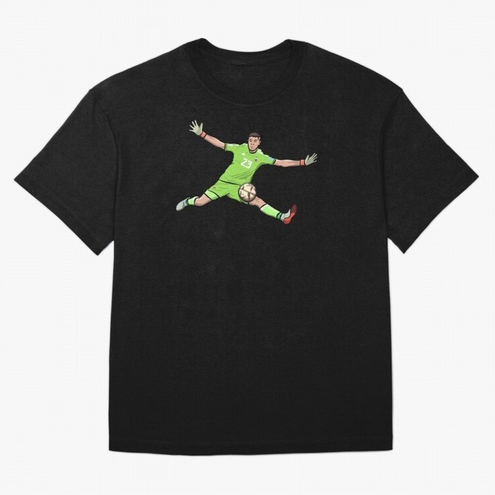 Emi 'Dibu' Martinez, the Heroic Save! Classic T-Shirt Support FIFA World Cup 2026 Group Stage Inspired by CR7 and Messi, Germany Energy, Goal Celebration Energy, Supporter Heritage, Football Icons and Worldwide Tournament Joy; Perfect for Fans,