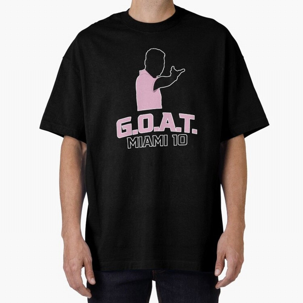 GOAT - MIAMI 10 Classic T-Shirt Celebrate Every Goal in FIFA World Cup 2026 USA Canada Mexico Spirit, Connected to France, Messi, Tournament Hype, Historic Matchups, Family Viewing Parties and Global Sports Pride; Made for Collectors Who Enjoy