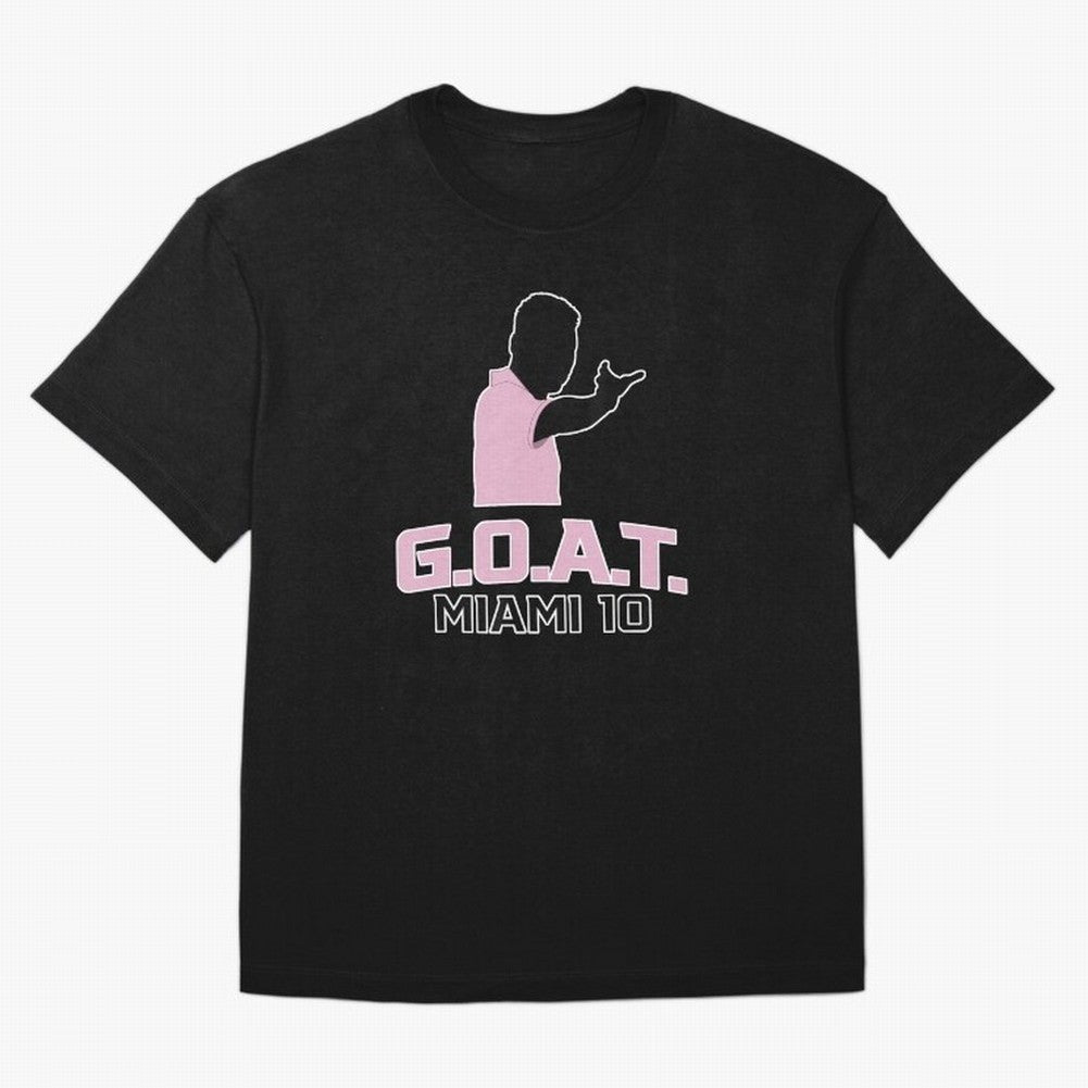 GOAT - MIAMI 10 Classic T-Shirt Celebrate Every Goal in FIFA World Cup 2026 USA Canada Mexico Spirit, Connected to France, Messi, Tournament Hype, Historic Matchups, Family Viewing Parties and Global Sports Pride; Made for Collectors Who Enjoy