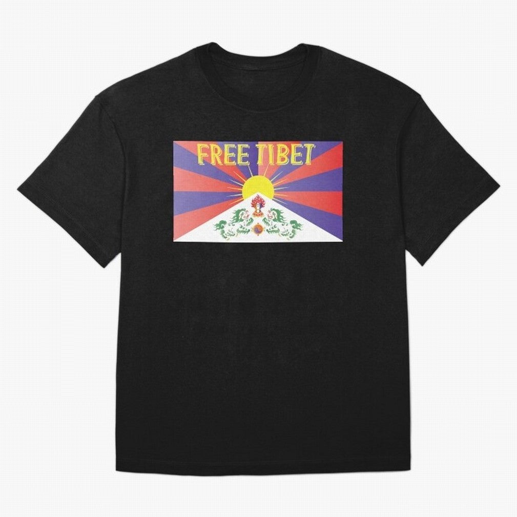 Free Tibet Movement Oversized T-Shirt Honor Champions and Dreams in Match Day Hype around FIFA World Cup 2026 Group Stage, Cristiano Ronaldo, Haaland and CR7, Spain, Tournament Hype, Historic Matchups, Family Viewing Parties and Global Sports