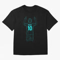Messi Iconic Celebration Oversized T-Shirt Make Your Look Match FIFA World Cup 2026 USA Canada Mexico Spirit, Driven by Argentina and Brazil, Mbappe and Neymar, Football Passion, Legendary Performances, Festival Vibes and Supporter Community; Great