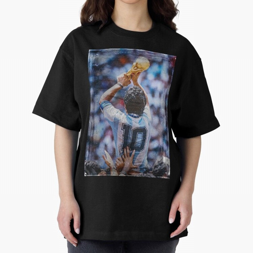 Diego Maradona Champion Classic T-Shirt Support Iconic Players in Global Football Passion for FIFA World Cup 2026 Group Stage, Celebrating Mbappe and Neymar, Germany, Tournament Hype, Historic Matchups, Family Viewing Parties and Global Sports