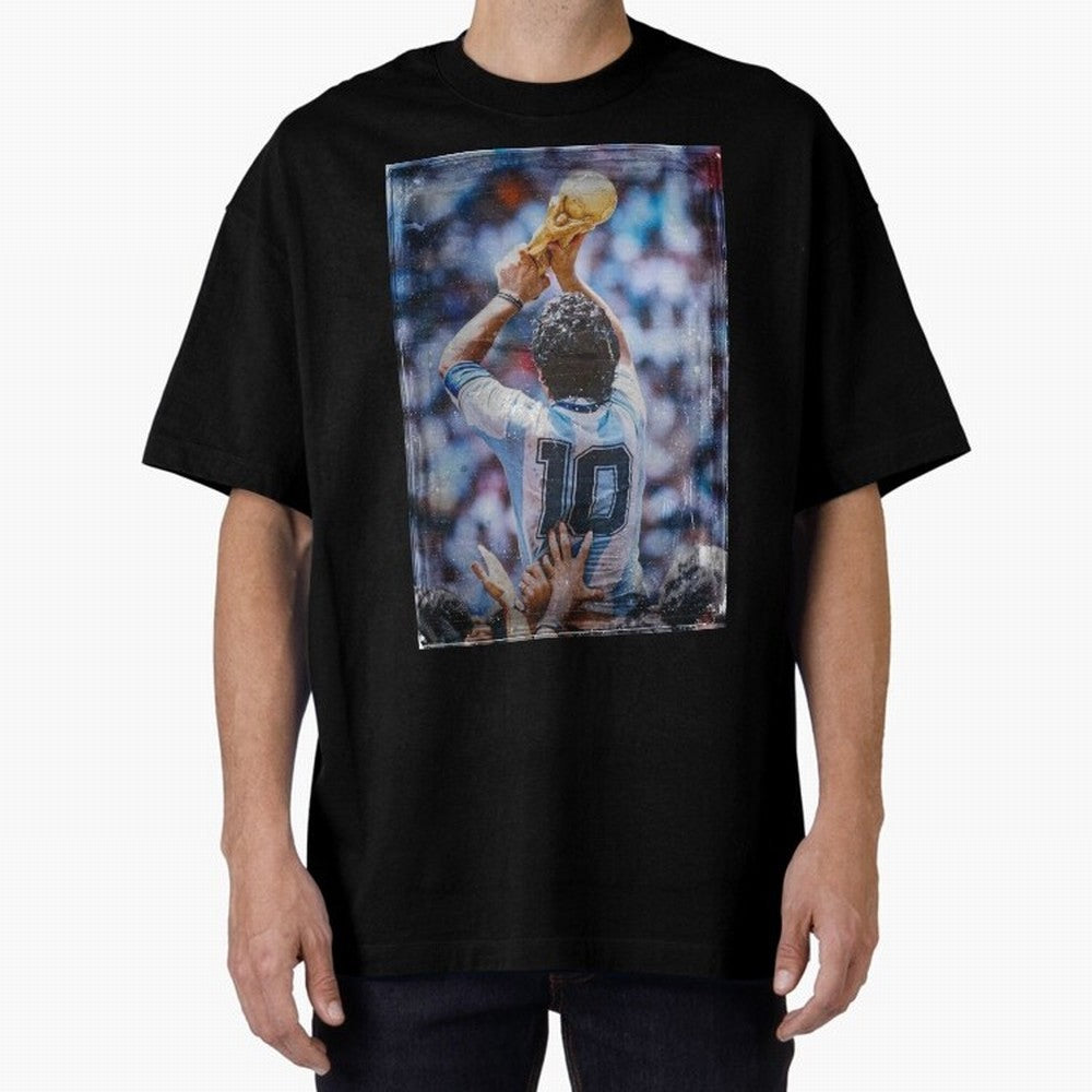 Diego Maradona Champion Classic T-Shirt Support Iconic Players in Global Football Passion for FIFA World Cup 2026 Group Stage, Celebrating Mbappe and Neymar, Germany, Tournament Hype, Historic Matchups, Family Viewing Parties and Global Sports