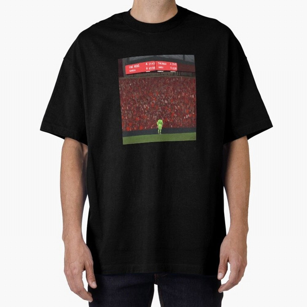 Liverpool 4-0 Barcelona painting Classic T-Shirt Show Passion for the Stars of FIFA World Cup 2026 Inspired by Messi, Brazil, Portugal and Argentina Energy, Soccer Culture, Superstar Moments, National Team Dreams and Competitive Fire; Great for