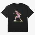 Messi Inter Miami Soccer Art ¨C Football Legend in Pink Jersey Classic T-Shirt Bring Stadium Energy to Global Football Passion for FIFA World Cup 2026 Group Stage, Connected to Neymar, Haaland and Cristiano Ronaldo, Brazil, Football Passion,