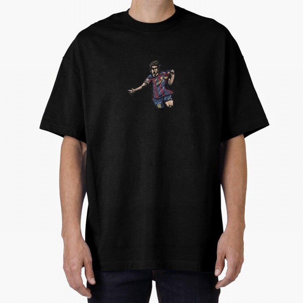 Leo Messi Oversized T-Shirt Represent the Passion of Match Day Hype around FIFA World Cup 2026 USA Canada Mexico, CR7, England, Retro Football Energy, Iconic Rivalries, Trophy Chase Drama and Stadium Atmosphere; Ideal for Football Dads, Football