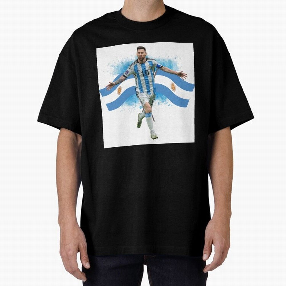 Messi - Argentina Classic T-Shirt Capture FIFA World Cup 2026 Celebrating Neymar, Haaland and Cristiano Ronaldo, France and Portugal Energy, Match Day Excitement, Supporter Culture, Golden Goals and Global Football Passion; Perfect for People Who