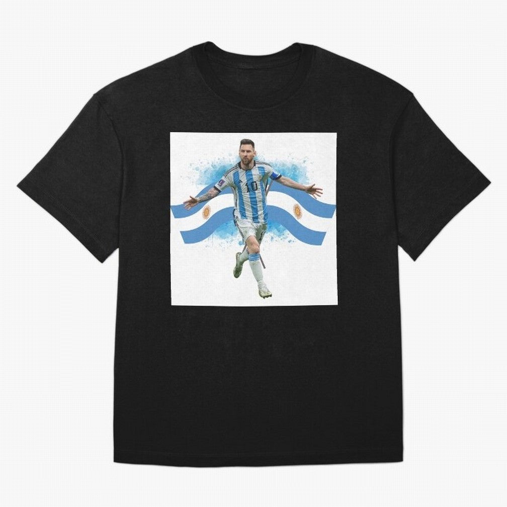 Messi - Argentina Classic T-Shirt Capture FIFA World Cup 2026 Celebrating Neymar, Haaland and Cristiano Ronaldo, France and Portugal Energy, Match Day Excitement, Supporter Culture, Golden Goals and Global Football Passion; Perfect for People Who
