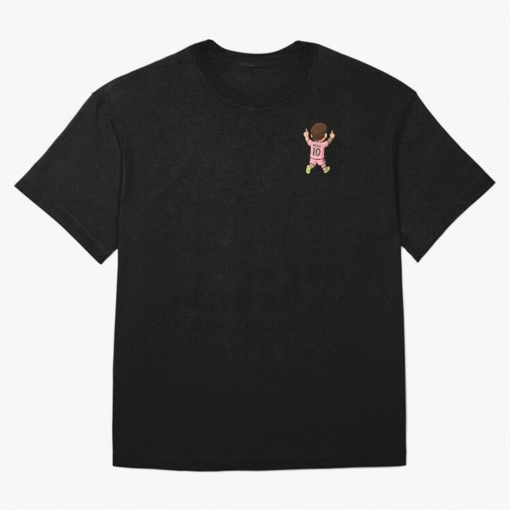 LEO MESSI MIAMI CELEBRATION BACK | CHIBI STICKER Classic T-Shirt Carry Match Day Hype around FIFA World Cup 2026 USA Canada Mexico, Messi, Neymar and Mbappe, Spain and Netherlands, Fan Favorite Moments, National Team Passion, Big Match Drama and