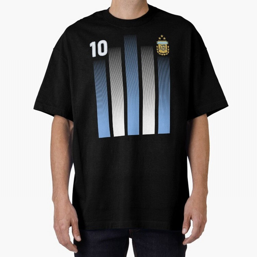 Plaid Blue - White Argentina Football 3-Star Champion World Cup Essential T-Shirt Show Your Love for FIFA World Cup 2026 Spirit, with Portugal, Spain and Germany, Messi, CR7 and Mbappe, Stadium Chants, National Pride, Trophy Dreams and