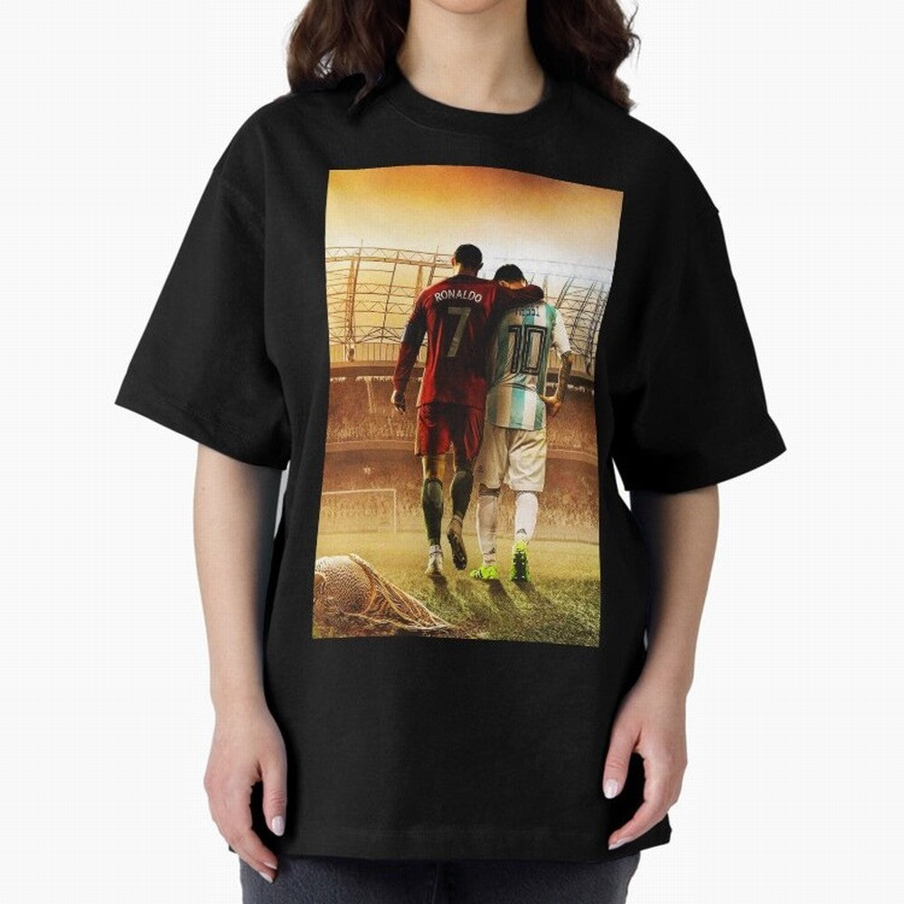 christian and messi Classic T-Shirt Celebrate Unforgettable Nights in FIFA World Cup 2026 Group Stage for Fans of Neymar, Haaland and Cristiano Ronaldo and Spain, Bringing Football History, Final Match Energy, Crowd Noise and Once in a Lifetime