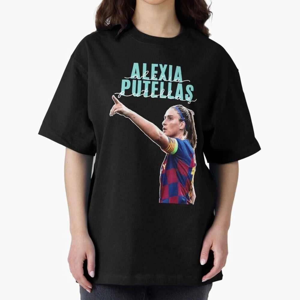 Alexia Putellas Classic T-Shirt Bring Legendary Rivalry Energy to FIFA World Cup 2026 for Fans of CR7 and Germany, Bringing Vintage Soccer Flavor, Modern Football Stars, National Flags and Final Night Emotion; Ideal for Football Dads, Football