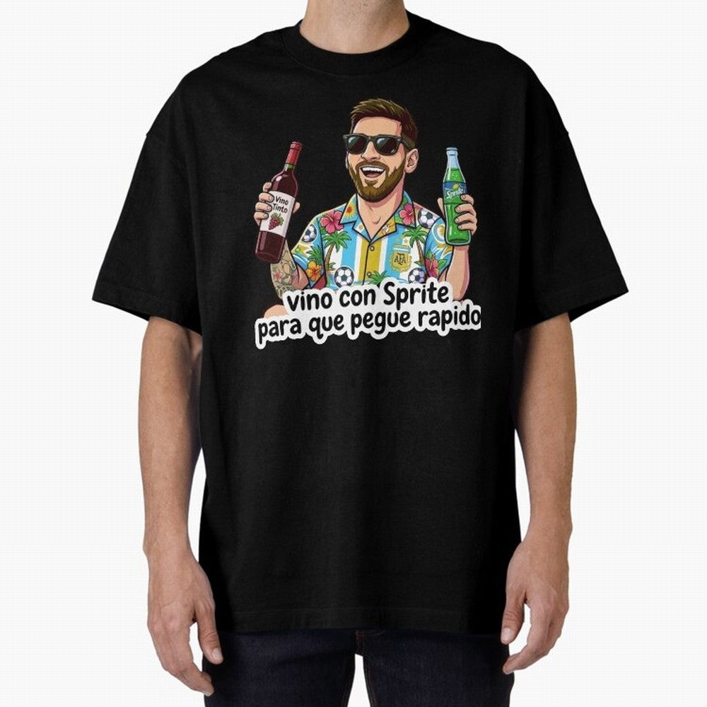 Messi came with a sprite so he could hit fast. Classic T-Shirt Support FIFA World Cup 2026 Spirit, Connected to France and Portugal, Neymar, Haaland and Cristiano Ronaldo, Soccer Culture, Superstar Moments, National Team Dreams and Competitive
