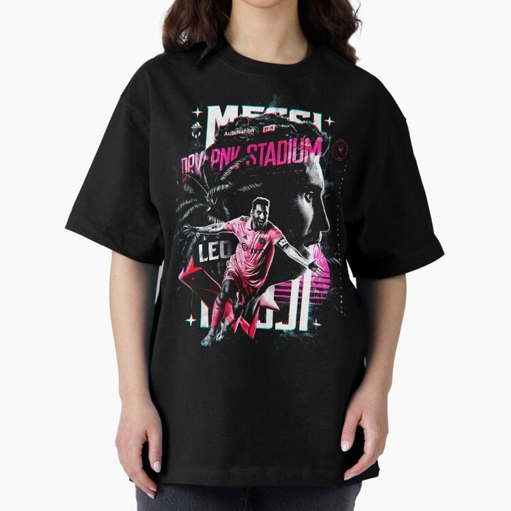 LEONEL MESSI PINK STADIUM Essential T-Shirt Support Iconic Players in Global Football Passion for FIFA World Cup 2026 Group Stage, Capturing Neymar, Haaland and Cristiano Ronaldo, Netherlands, Global Supporter Spirit, Legendary Goals, National