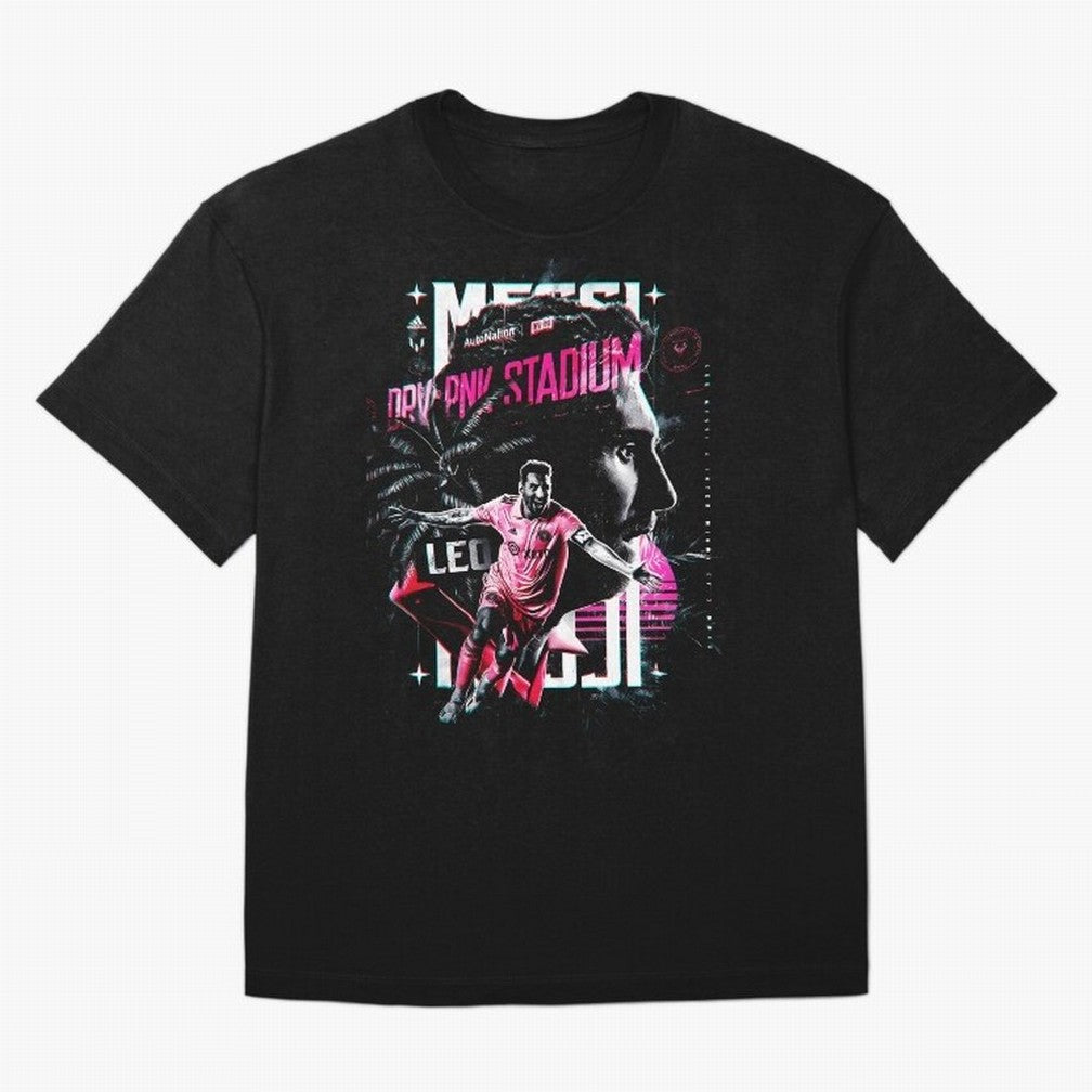 LEONEL MESSI PINK STADIUM Essential T-Shirt Support Iconic Players in Global Football Passion for FIFA World Cup 2026 Group Stage, Capturing Neymar, Haaland and Cristiano Ronaldo, Netherlands, Global Supporter Spirit, Legendary Goals, National