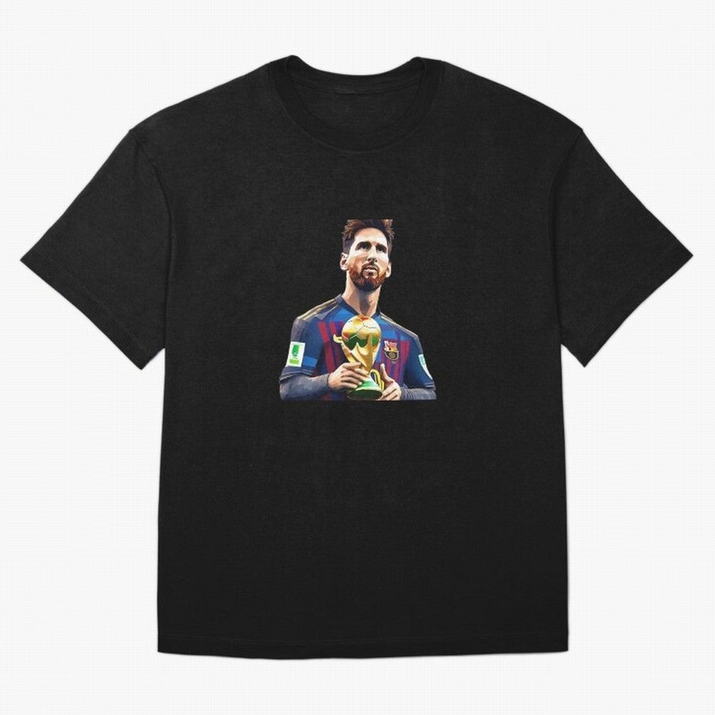 Messi World Cup with Barcelona Jersey Art Gift Classic T-Shirt Celebrate National Team Dreams in the FIFA World Cup 2026 Journey through CR7 Highlights, Germany Pride, Supporter Pride, Iconic Celebrations, Legendary Names and Global Match Day