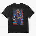 Messi.fcb Oversized T-Shirt Live for the Drama of FIFA World Cup 2026 Group Stage Capturing CR7, Argentina Energy, Football Festival Excitement, Trophy Ambitions, Country Rivalries and Star Player Buzz; Created for Match Day Parties, Soccer Gifts,