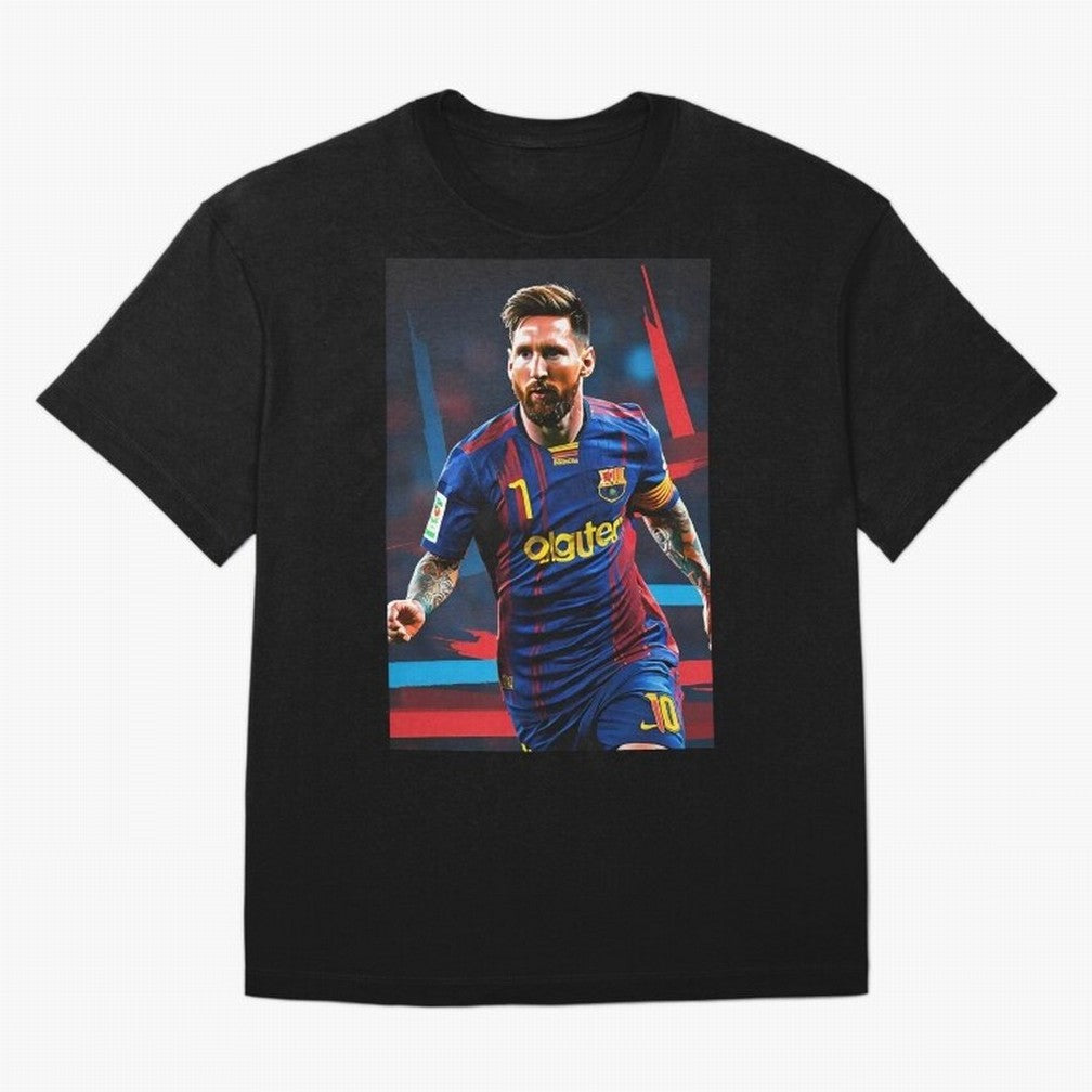 Messi.fcb Oversized T-Shirt Live for the Drama of FIFA World Cup 2026 Group Stage Capturing CR7, Argentina Energy, Football Festival Excitement, Trophy Ambitions, Country Rivalries and Star Player Buzz; Created for Match Day Parties, Soccer Gifts,