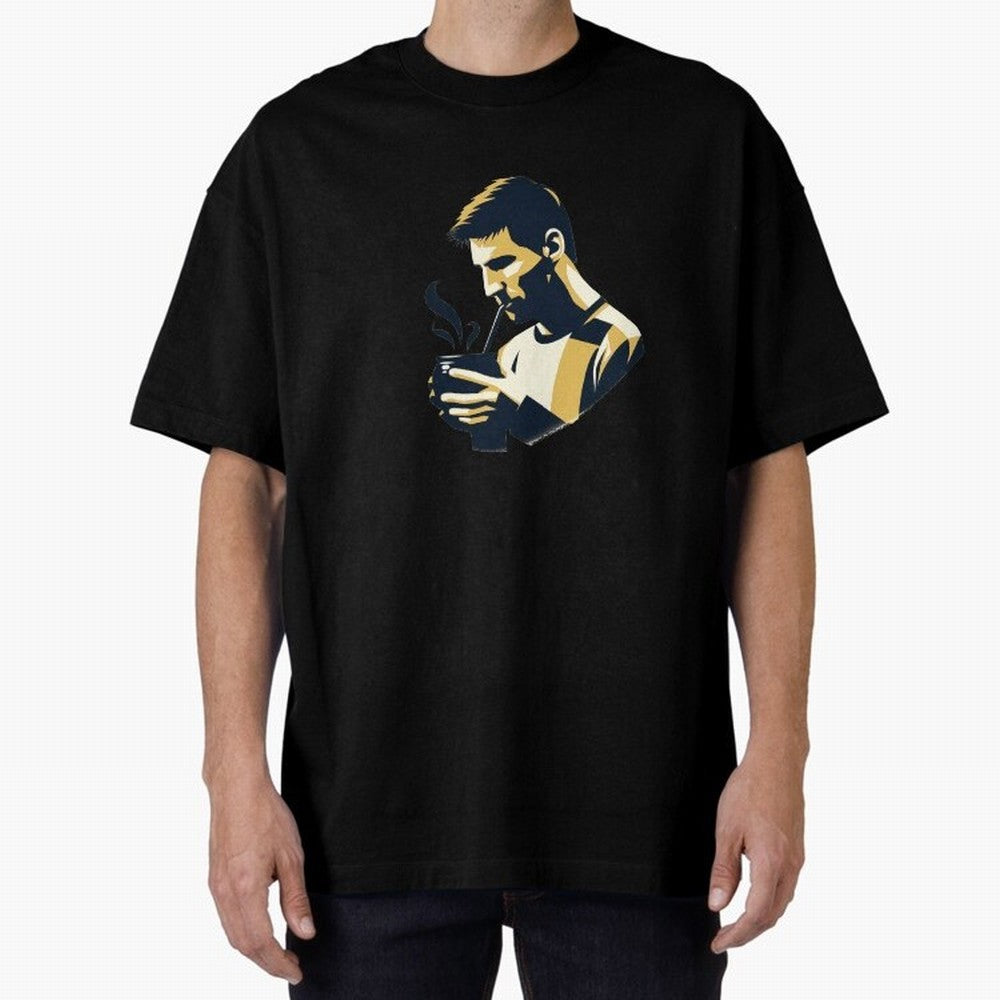 Messi drinking mate Classic T-Shirt Feel the Roar of Global Football Passion for FIFA World Cup 2026 USA Canada Mexico, Centered on Cristiano Ronaldo, Haaland and CR7, France and Portugal, Stadium Memories, Football Loyalty, International Chants