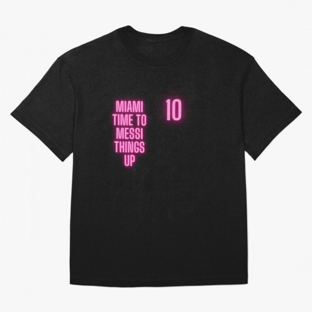 MIAMI MESSI Classic T-Shirt Carry the Colors and Pride of FIFA World Cup 2026 Filled with Messi, Neymar and Mbappe, Portugal, Spain and Germany Energy, Championship Spirit, Famous Goals, Roaring Crowds and International Football Unity; Perfect for