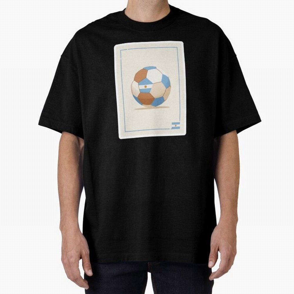 Football stamp sticker || Buenos Aires Vibes Classic T-Shirt Honor Football Greatness during FIFA World Cup 2026 USA Canada Mexico for Fans of Haaland and France, Bringing Retro Football Energy, Iconic Rivalries, Trophy Chase Drama and Stadium