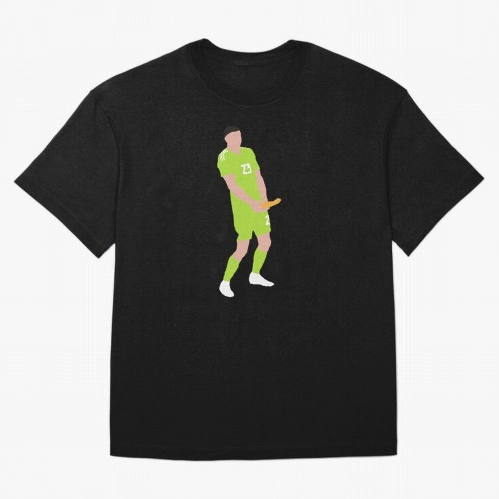 Emiliano Martinez celebration Classic T-Shirt Celebrate Global Football Passion for FIFA World Cup 2026 Group Stage, Capturing CR7 and Messi, England, Supporter Pride, Iconic Celebrations, Legendary Names and Global Match Day Energy; Great for