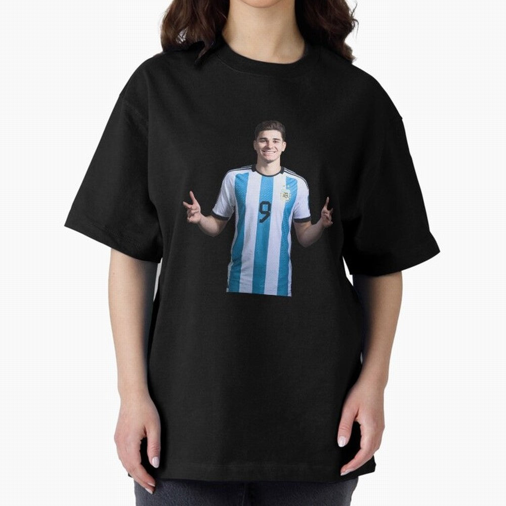 Julian Alvarez Classic T-Shirt Show Your Tournament Heart for FIFA World Cup 2026 USA Canada Mexico Celebrating Haaland and Mbappe, Germany Energy, Championship Spirit, Famous Goals, Roaring Crowds and International Football Unity; Perfect for