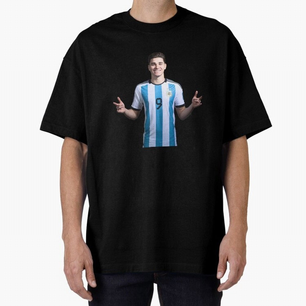 Julian Alvarez Classic T-Shirt Show Your Tournament Heart for FIFA World Cup 2026 USA Canada Mexico Celebrating Haaland and Mbappe, Germany Energy, Championship Spirit, Famous Goals, Roaring Crowds and International Football Unity; Perfect for