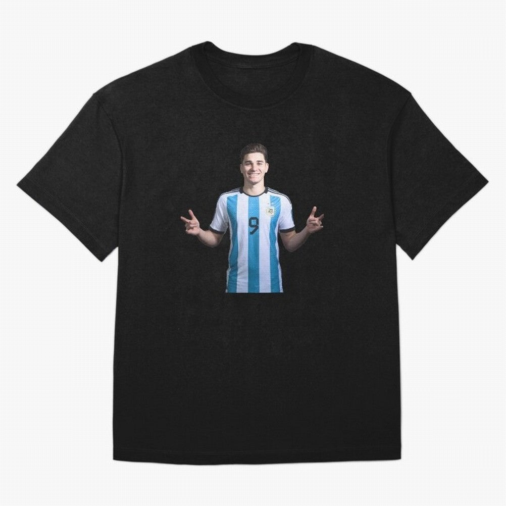 Julian Alvarez Classic T-Shirt Show Your Tournament Heart for FIFA World Cup 2026 USA Canada Mexico Celebrating Haaland and Mbappe, Germany Energy, Championship Spirit, Famous Goals, Roaring Crowds and International Football Unity; Perfect for