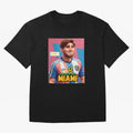 Messi FC Inter Miami Vintage T-shirt, Vintage Messi Football T Shirt, Vintage Soccer Sport Unisex Graphic Tee Classic T-Shirt Make Your Look Match FIFA World Cup 2026 Made for Cristiano Ronaldo, Haaland and CR7, France and Portugal Energy, Classic