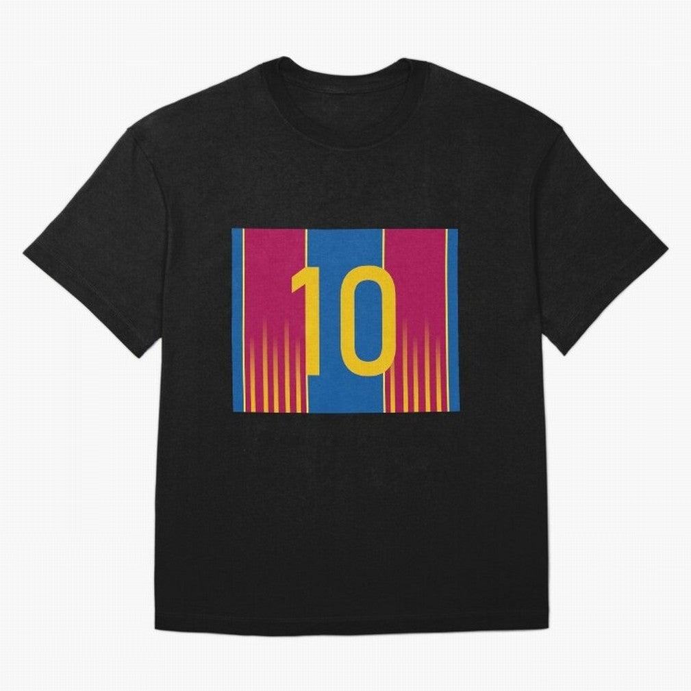 Lionel Messi Gifts & Accessories - Barcelona's Kit Colors - Barcelona - Active T-Shirt Celebrate Classic Football Spirit in FIFA World Cup 2026 for Fans of Neymar and Spain, Bringing Tournament Hype, Historic Matchups, Family Viewing Parties and