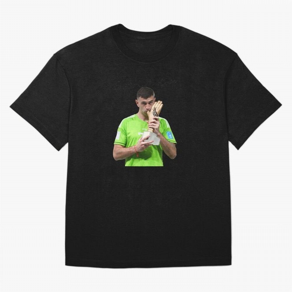 Emiliano Martinez Classic T-Shirt Follow the Final Road of the FIFA World Cup 2026 USA Canada Mexico Journey through Messi, Neymar and Mbappe Highlights, Portugal Pride, Football History, Final Match Energy, Crowd Noise and Once in a Lifetime
