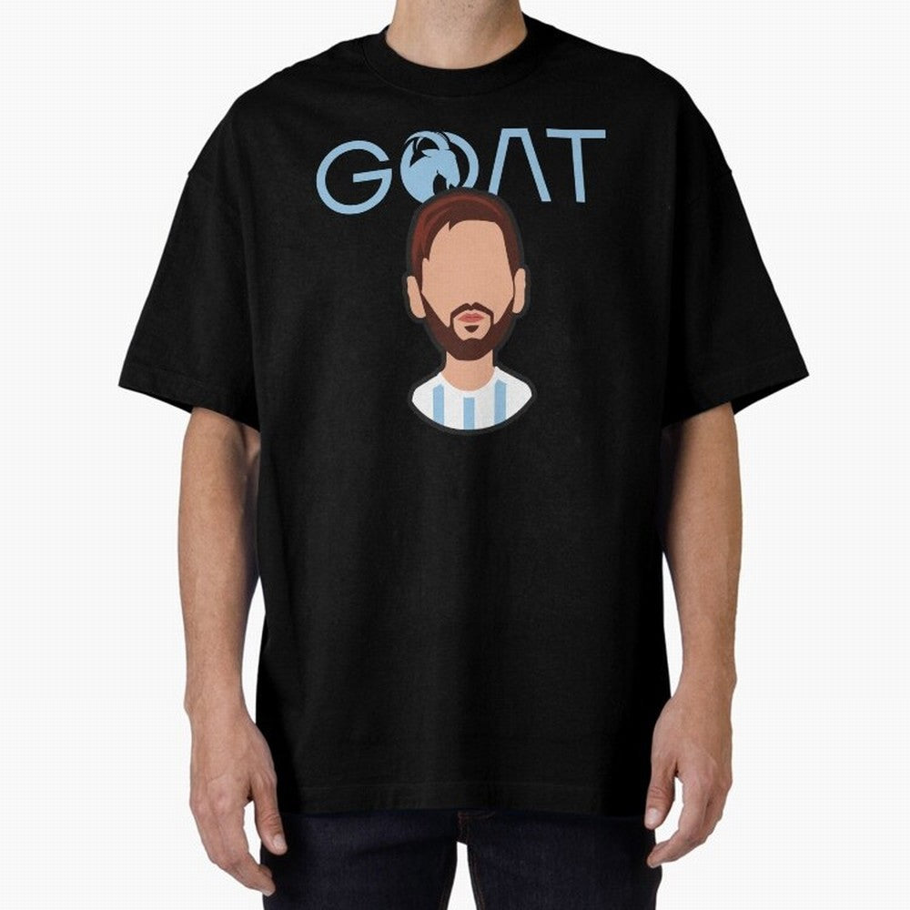GOAT ¨C Lionel Messi Minimalist Vector Design Classic T-Shirt Bring International Match Energy to FIFA World Cup 2026 Group Stage for Fans of Neymar and Netherlands, Bringing Championship Spirit, Famous Goals, Roaring Crowds and International
